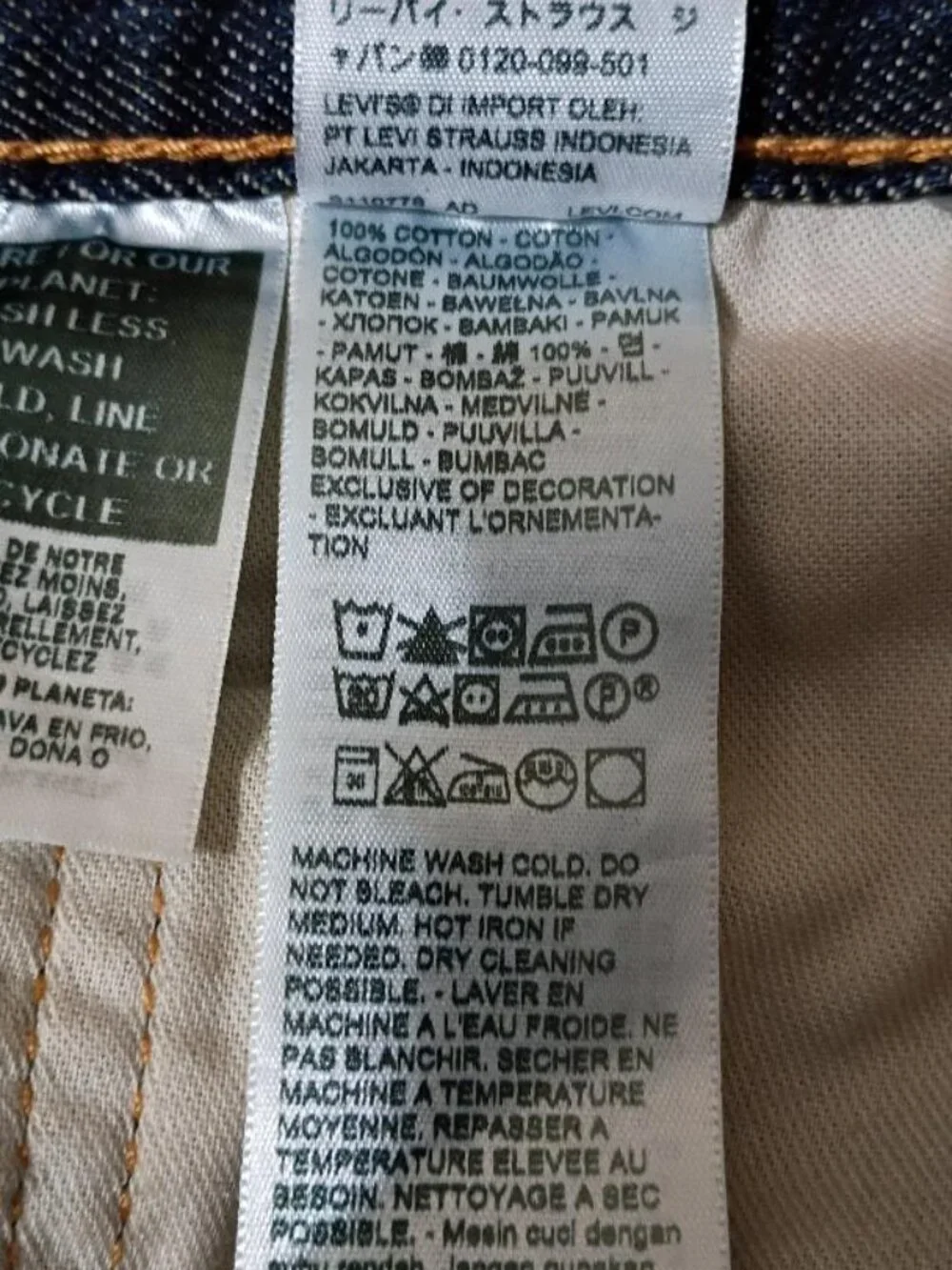 LEVI'S 559 Blue Jeans for men 34x32